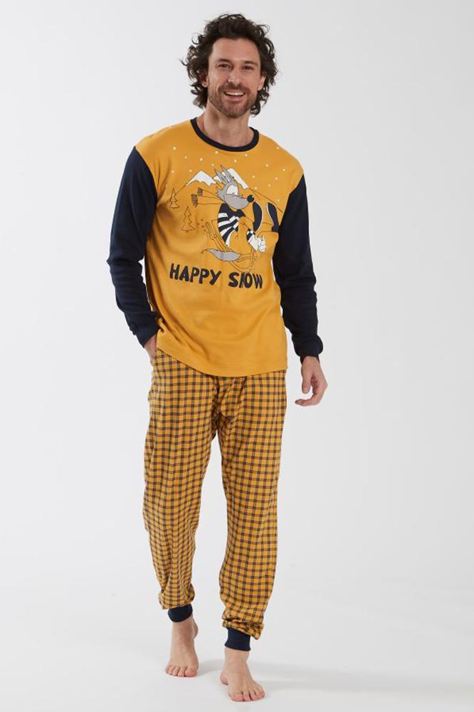 PIGIAMA UOMO  GIALLO